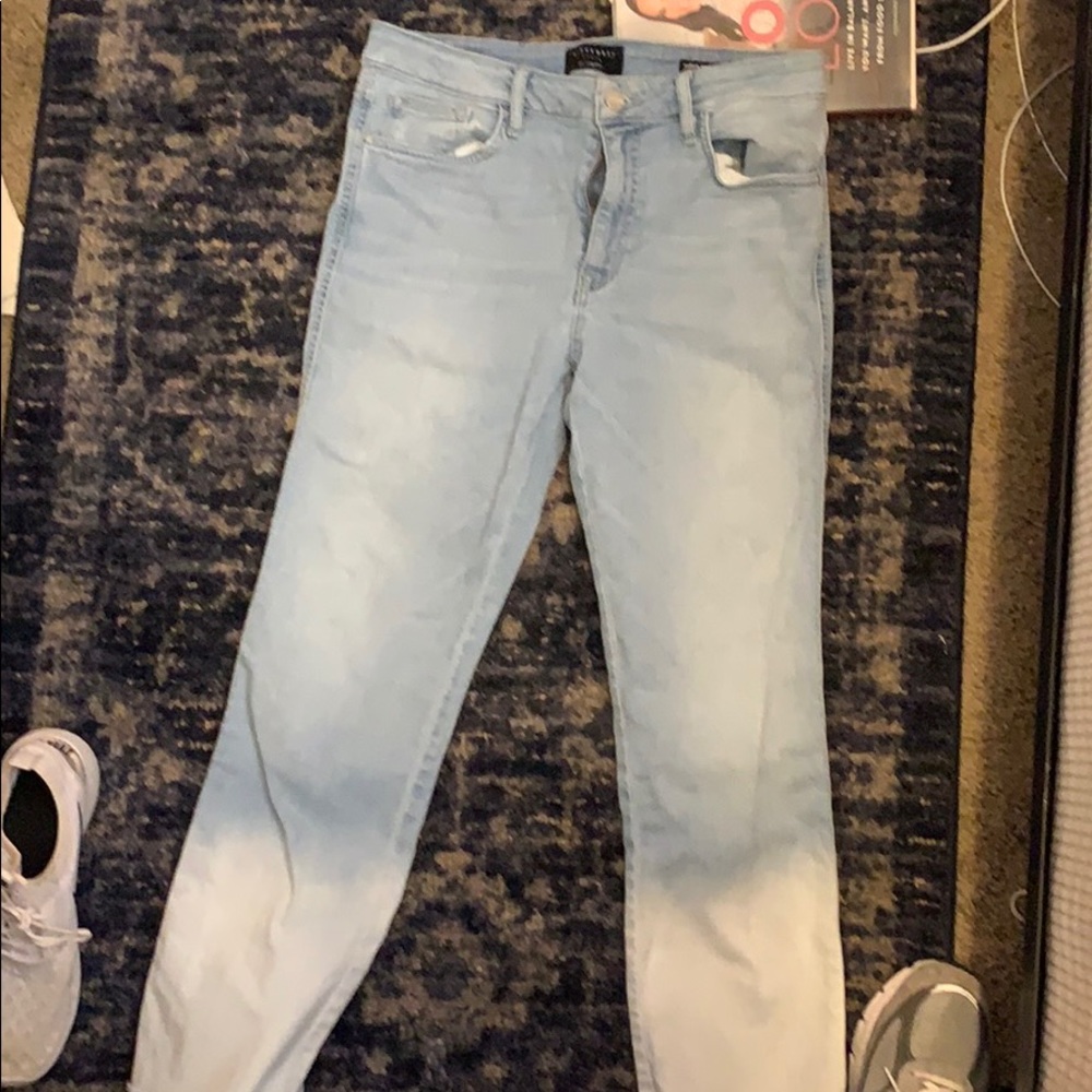 Sanctuary modern straight crops size 29